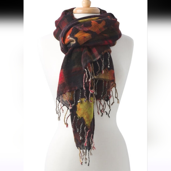 NWT Prana Double Weave Wool Cameo Scarf, unisex, 24" by 71" - Picture 14 of 14